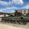 Výstava v Praze na Letné, ruská vojenská technika, T-90A, bitevní tank