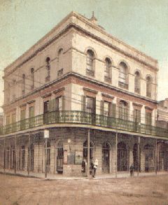 Pohlednice s domem Delphine LaLaurie z roku 1906. | Foto: Wikimedia Commons / Public Domain