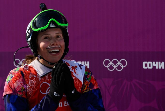 Soči 2014, snowboardcross: Eva Samková slaví olympijské zlato