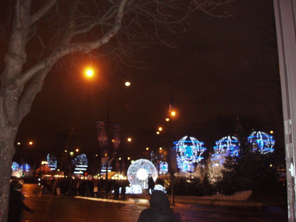 Vánoční Paříž 2012