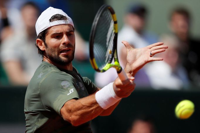 Simone Bolelli na French Open 2017