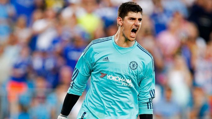 Thibaut Courtois v přípravě Chelsea