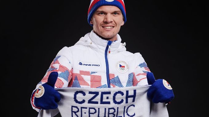 Adam Václavík v olympijské kolekci.