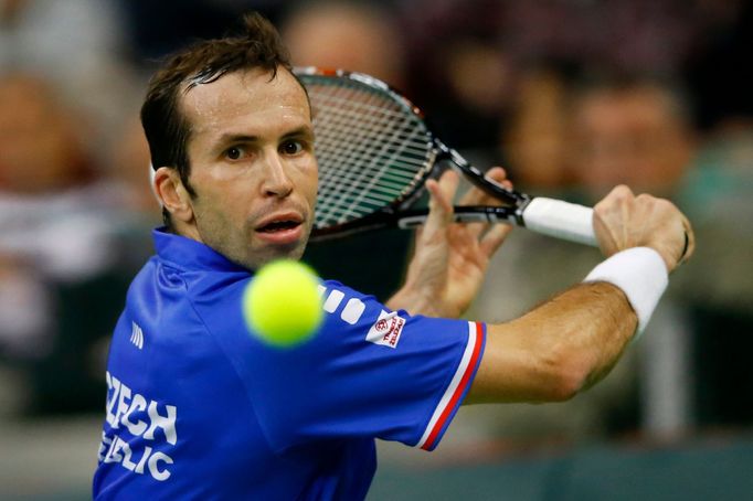 Davis Cup, finále Srbsko-ČR: Radek Štěpánek