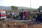 Při nehodě autobusu se studenty z Erasmu zemřelo ve Španělsku 13 lidí, zraněn i jeden Čech