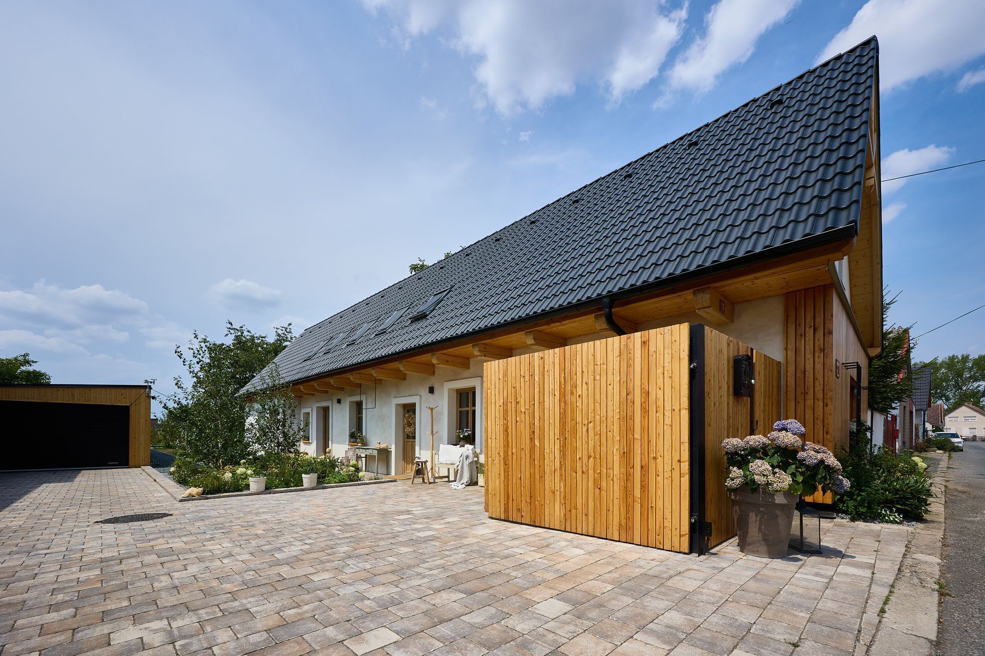 ruinička, dům, interiér, stavba, dům, rekonstrukce