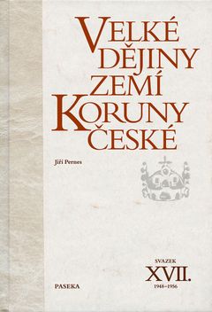 Obal Velkých dějin zemí Koruny české XVII. (1948-1956).
