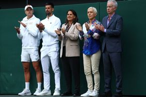 Rozlučka Murrayho dojala Wimbledon. Na kurtu plakala i Navrátilová