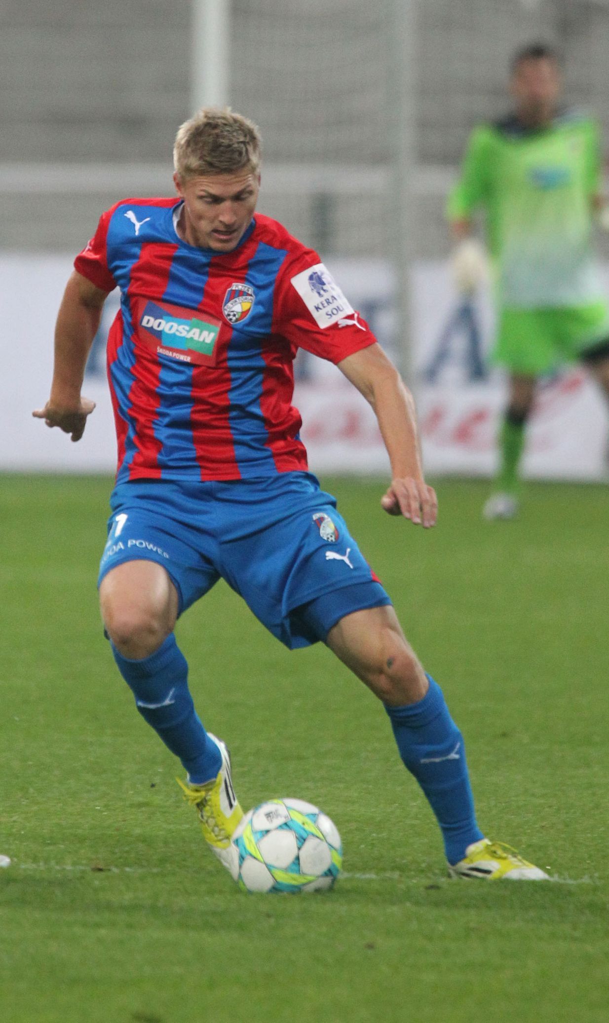 Fotbalista FC Viktoria Plzeň Václav Procházka.