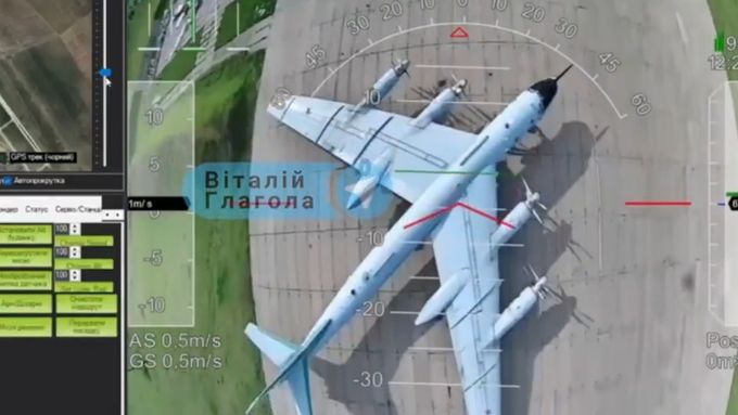 Nové, kvalitnější záběry: Toto viděly ukrajinské drony těsně před zničením ruských bombardérů