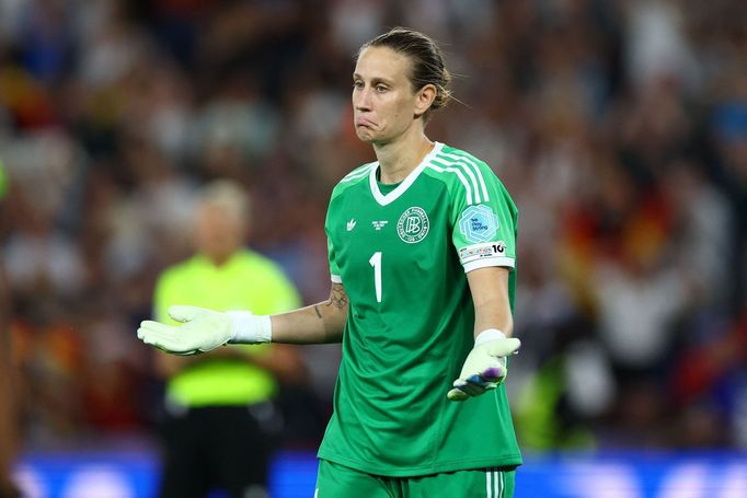 Ann-Katrin Bergerová ve čtvrtfinále Eura