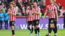 Soccer Football - Premier League - Brentford v Southampton - Brentford Community Stadium, London, Britain - May 7, 2022 Brentford's Nathan Young-Coombes, Christian Erikse