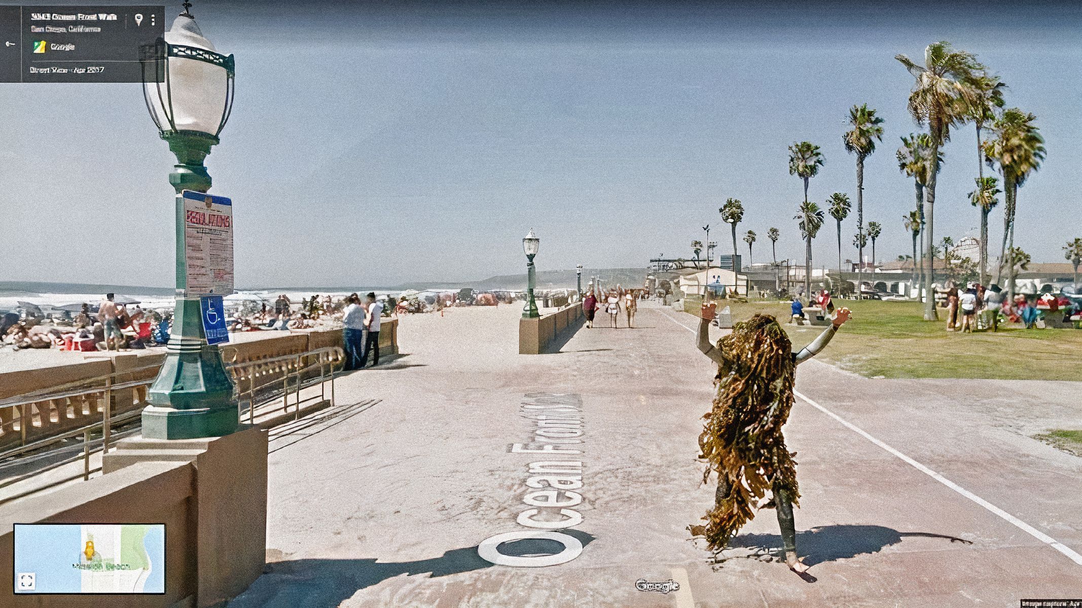 Zábava, vtipné, bizarní, Google Street View
