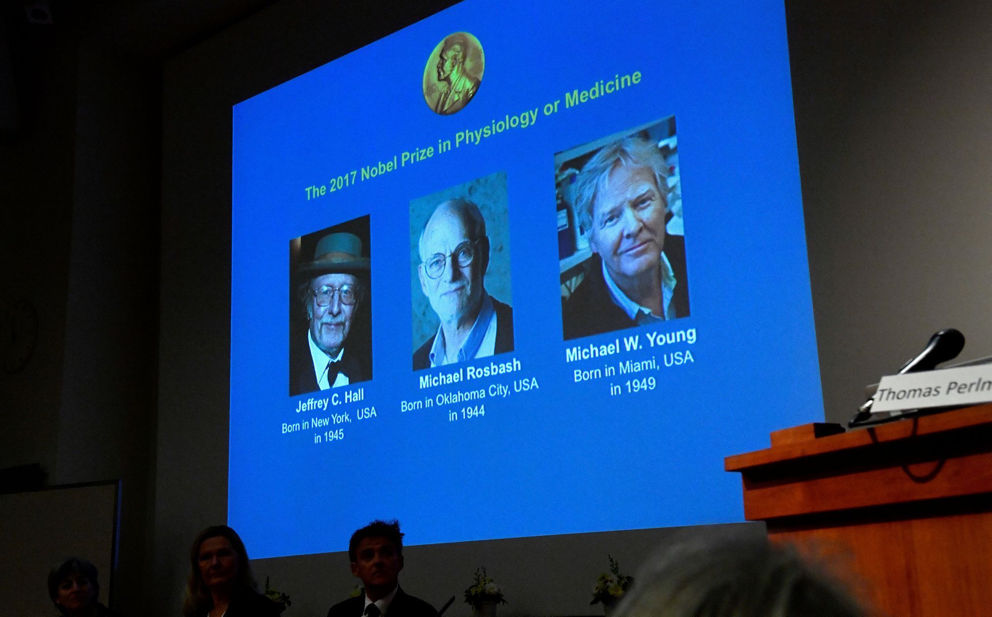 Nobelova cena za fyziologii a lékařství 2017