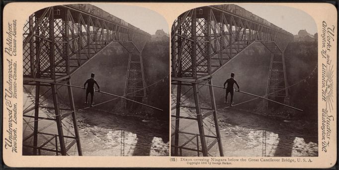 Historické stereofotografie, ilustrace k článku o knize Staré pověsti fotografické