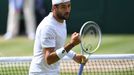 Matteo Berrettini ve finále Wimbledonu 2021