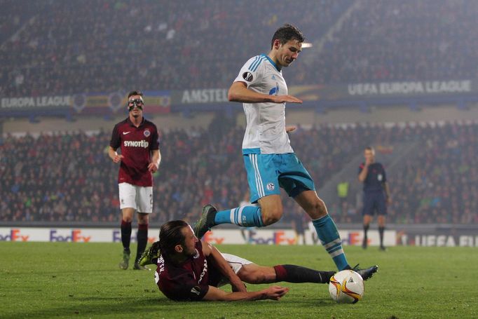 EL, Sparta-Schalke 04: Petr Jiráček - Leon Goretzka