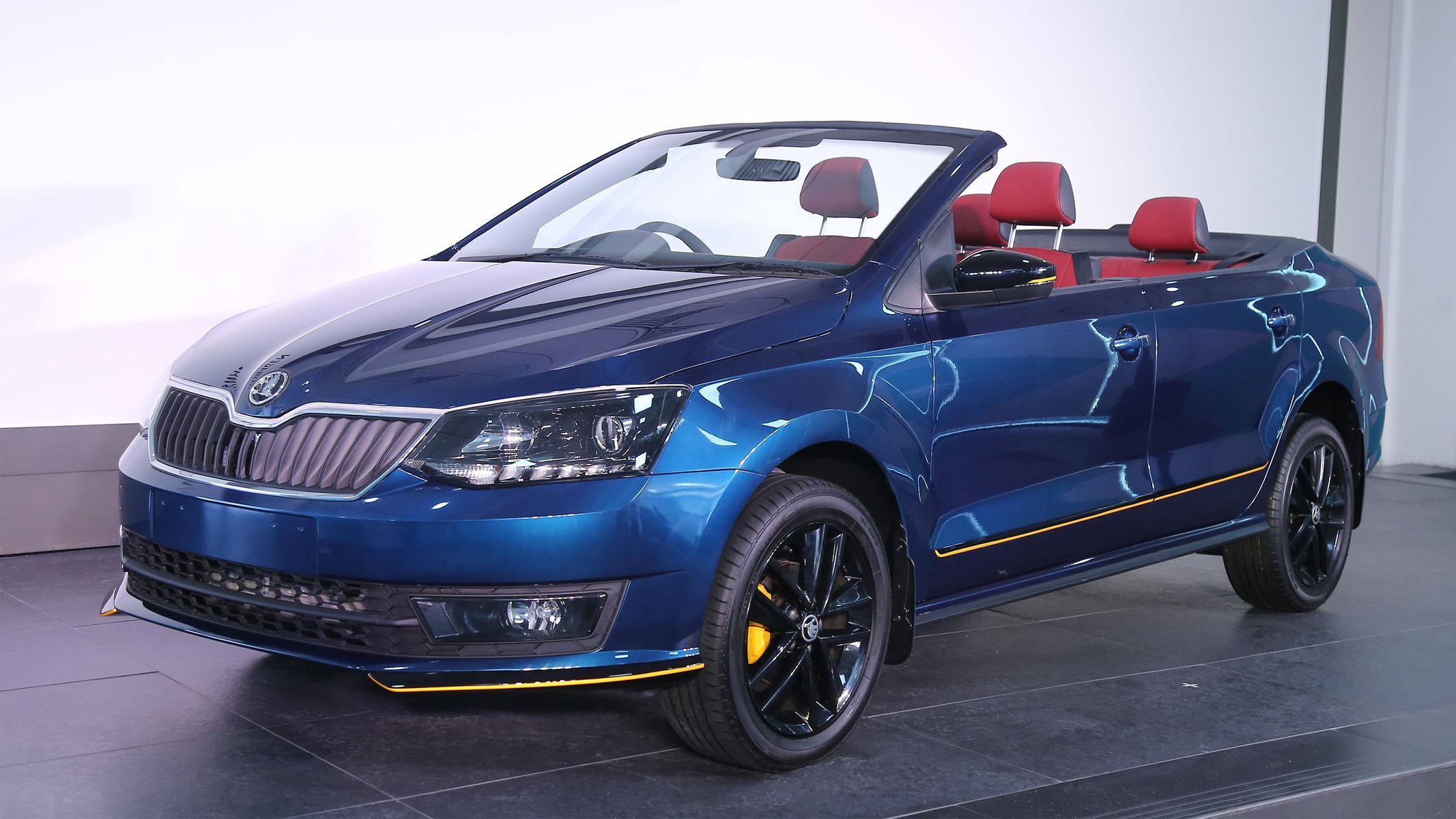 Škoda Rapid Cabriolet Indie
