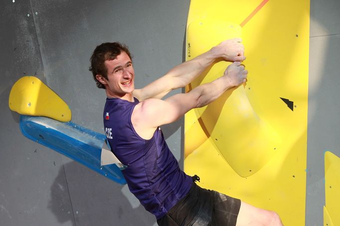 Světový pohár v boulderingu v Praze 2023 (Adam Ondra)