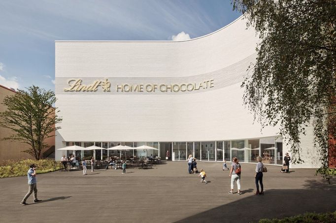 Muzeum čokolády Lindt Home of Chocolate při otevření v září 2020.