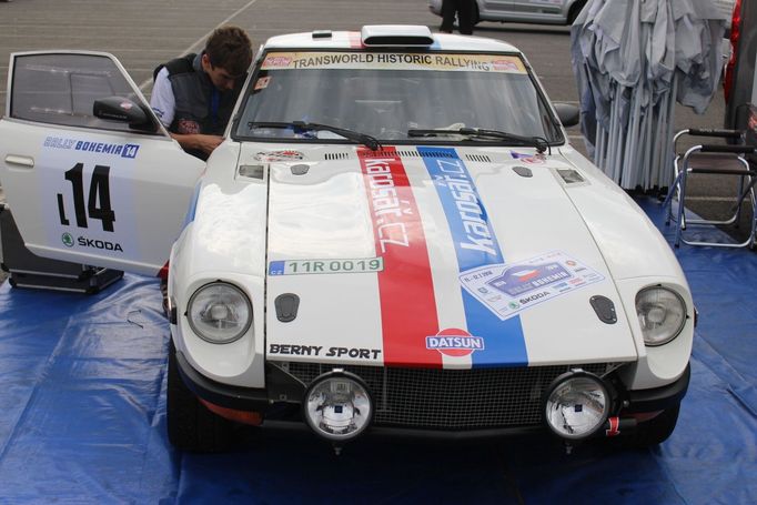 Nissan Datsun 240 Z je z roku 1973.