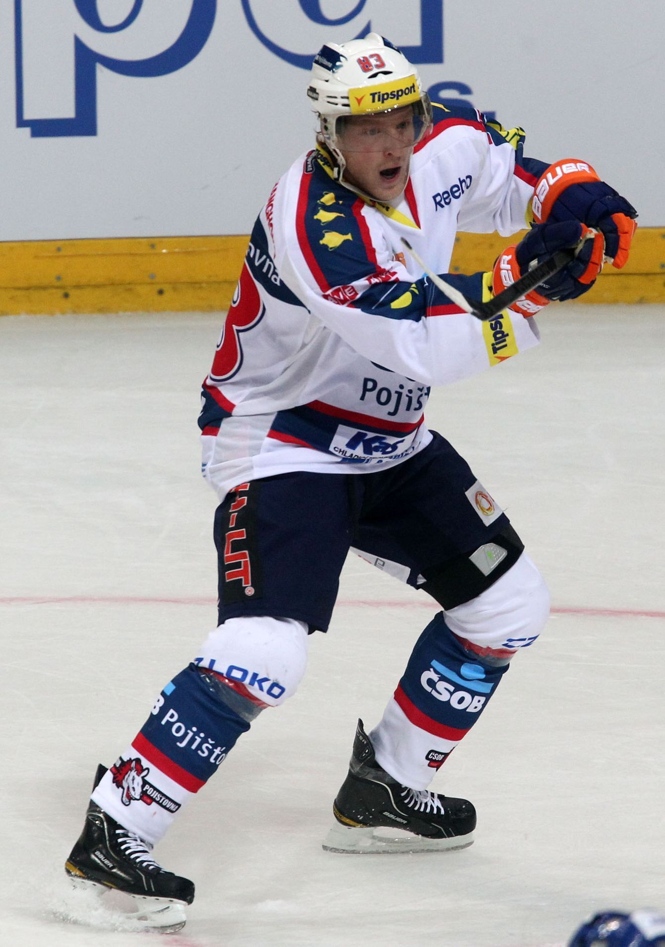 Hokejista Pardubic Aleš Hemský v 5. kole Tipsport extraligy 2012/13 s Kladnem.