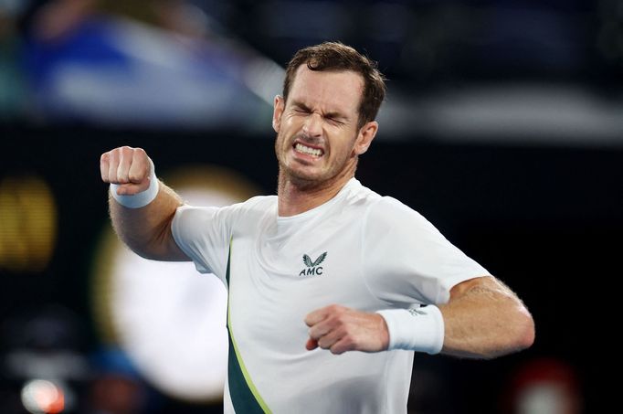 Andy Murray na Australian Open 2023.