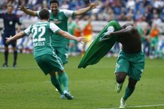 Brémy porazily v derby Hamburk a útočí na pohárové příčky
