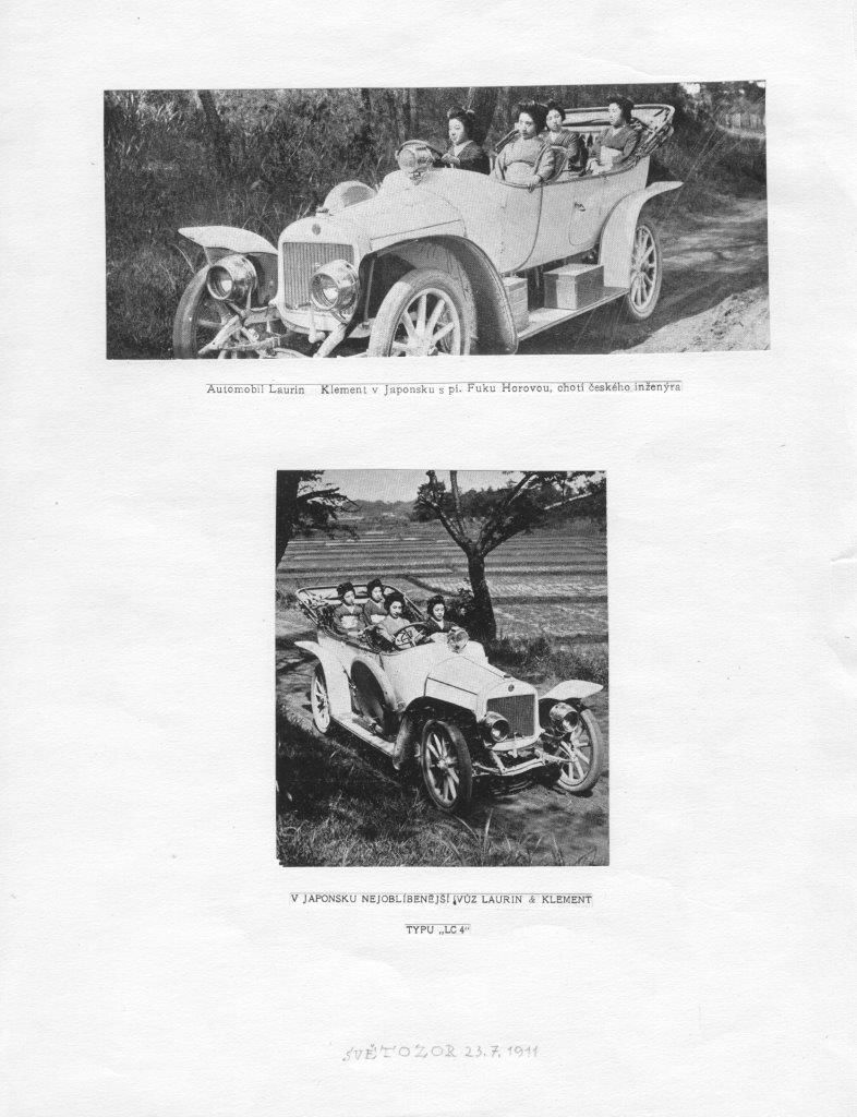 Laurin & Klement v Japonsku historie