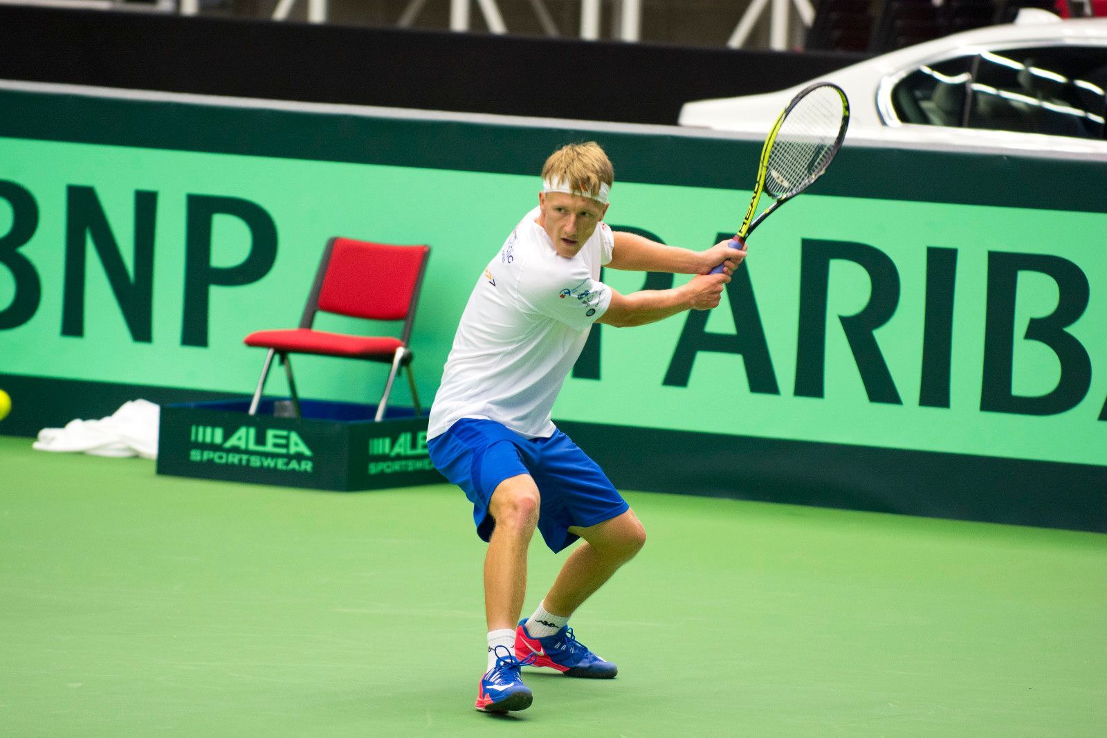 Davis Cup 2016 Třinec: Zdeněk Kolář