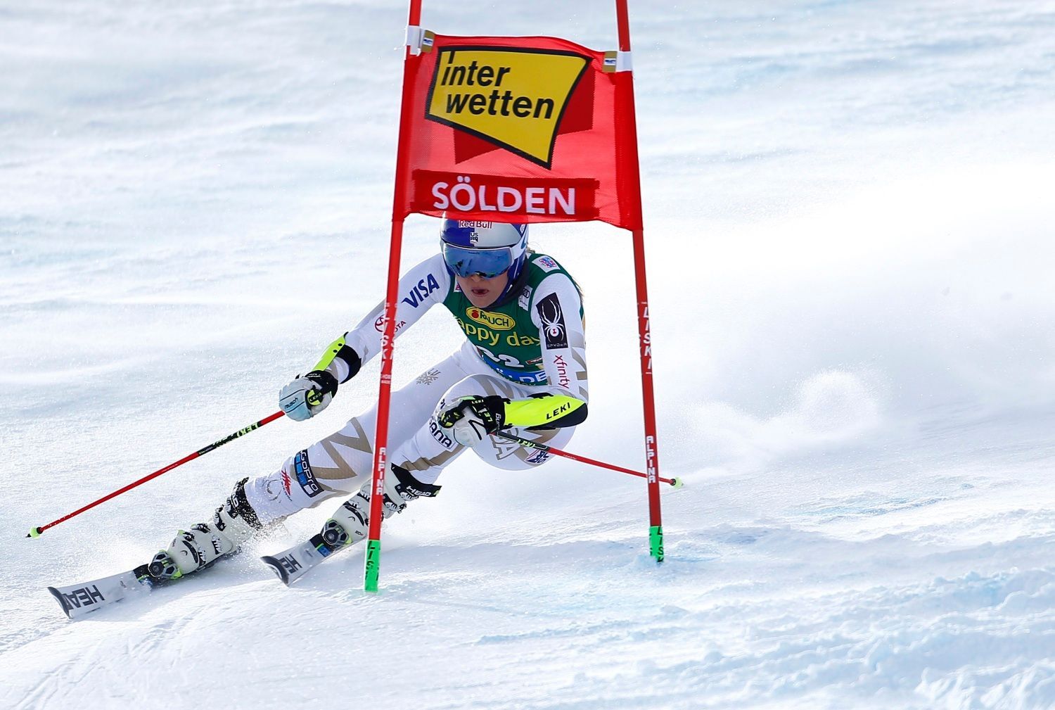 SP 2017-18, obří slalom Ž (Sölden): Lindsey Vonnová