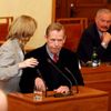 Václav Havel v senátu