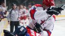 Hokej, KHL, Lev Praha - CSKA Moskva: Mikko Mäenpää - Viktor Kozlov