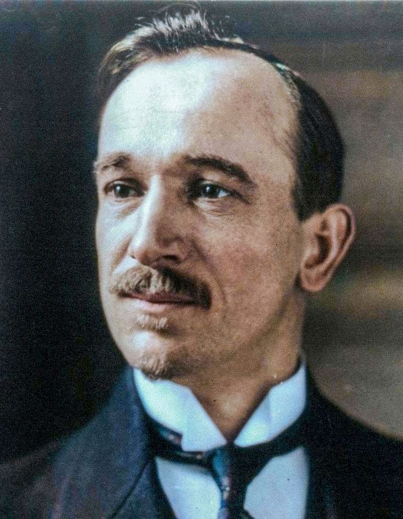 Edvard Beneš, prezident, obarvené fotografie, historie, Československo, Domácí