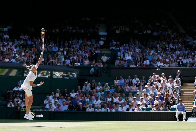 Wimbledon 2014, semifinále: Petra Kvitová