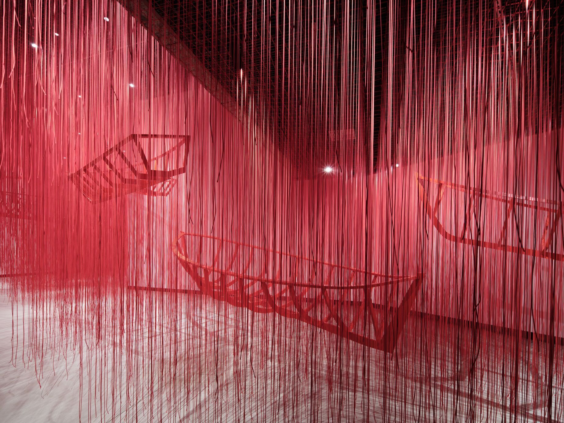 Chiharu Shiota, Kunsthalle, výstava, 2024