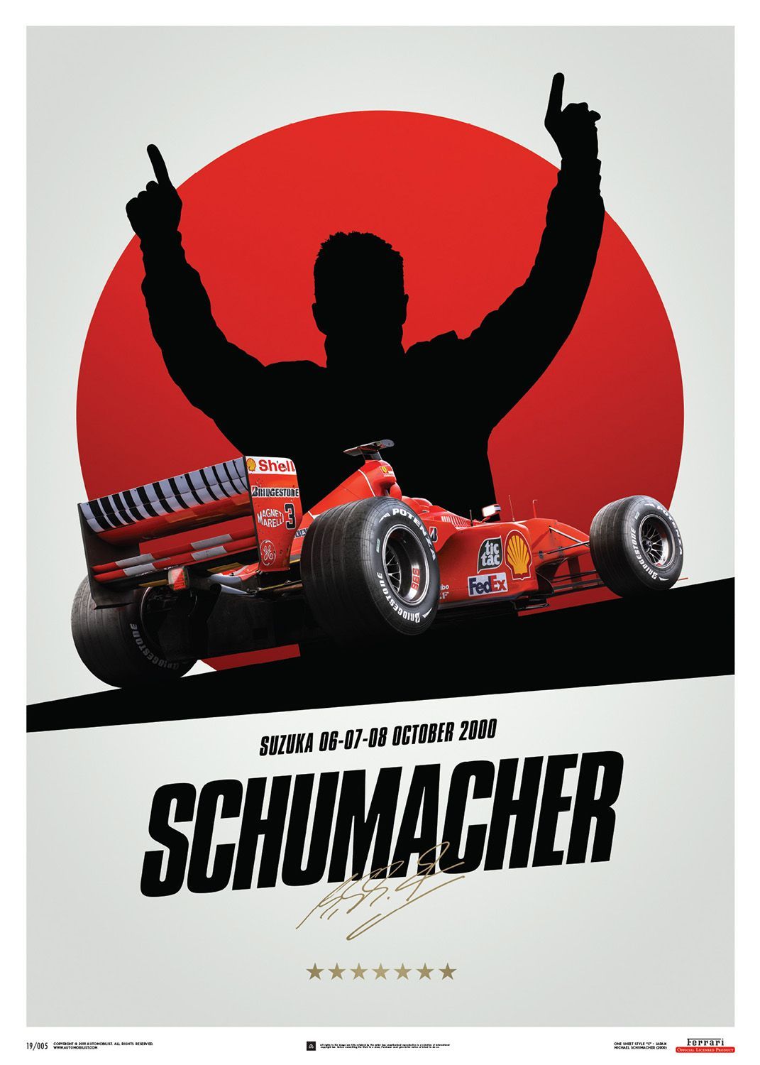 Schumacher fine print