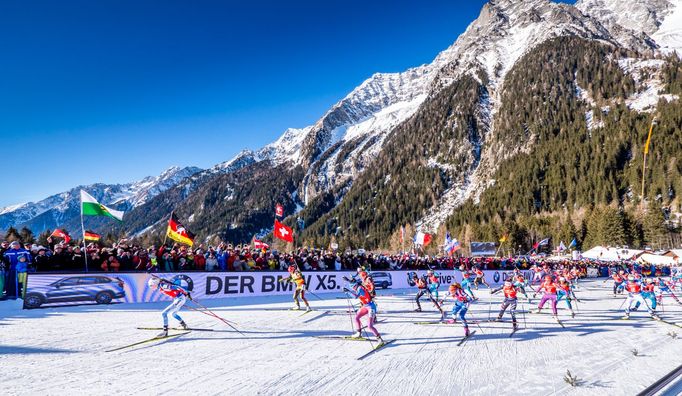 SP Anterselva, masák Ž: start