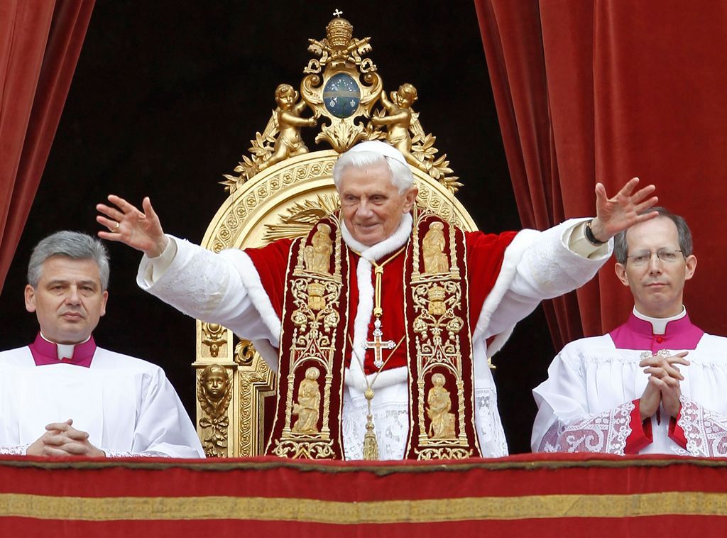 Papež Benedict XVI. při Urbi et Orbi