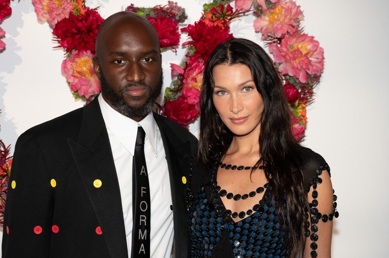 Virgil Abloh a Bella Hadid