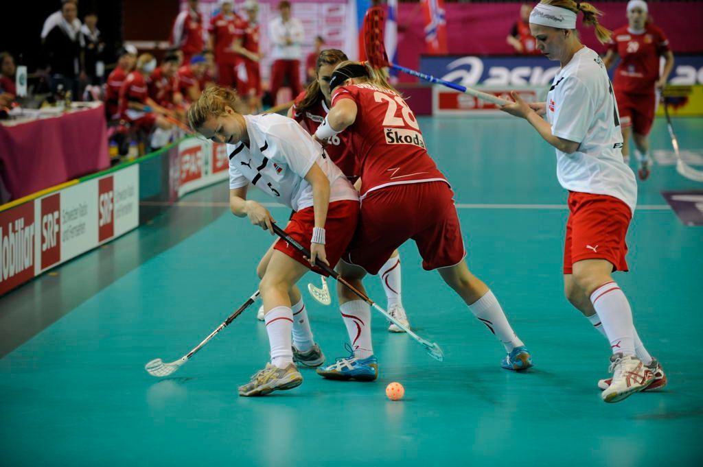 MS ve florbale žen: ČR - Norsko