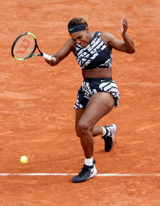 Serena Williamsová na French Open 2019