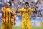 Suárez zařídil sedm gólů Barcelony a vyrovnal své osobní maximum