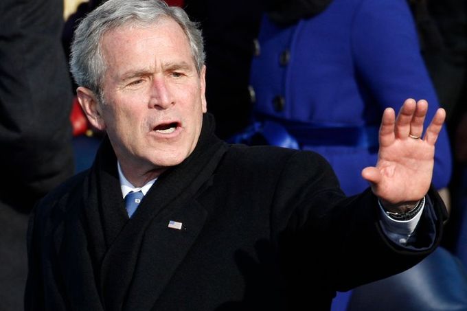 Odstupující prezident George Bush