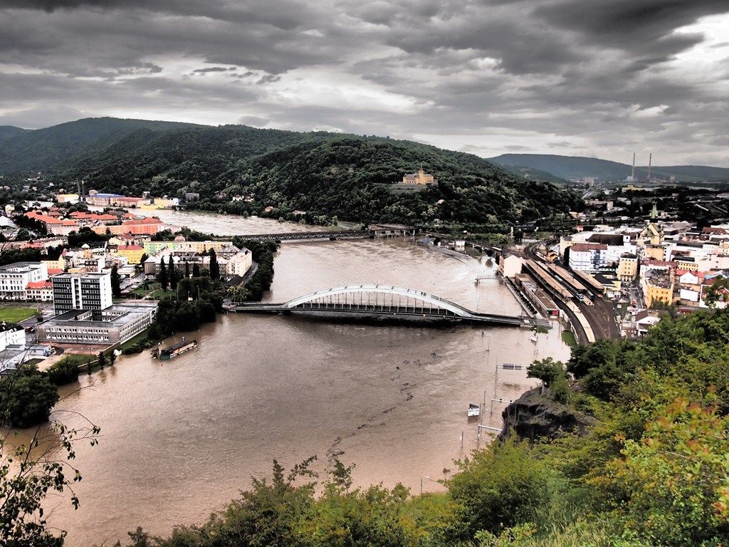 Povodeň červen 2013 - Ústí nad Labem