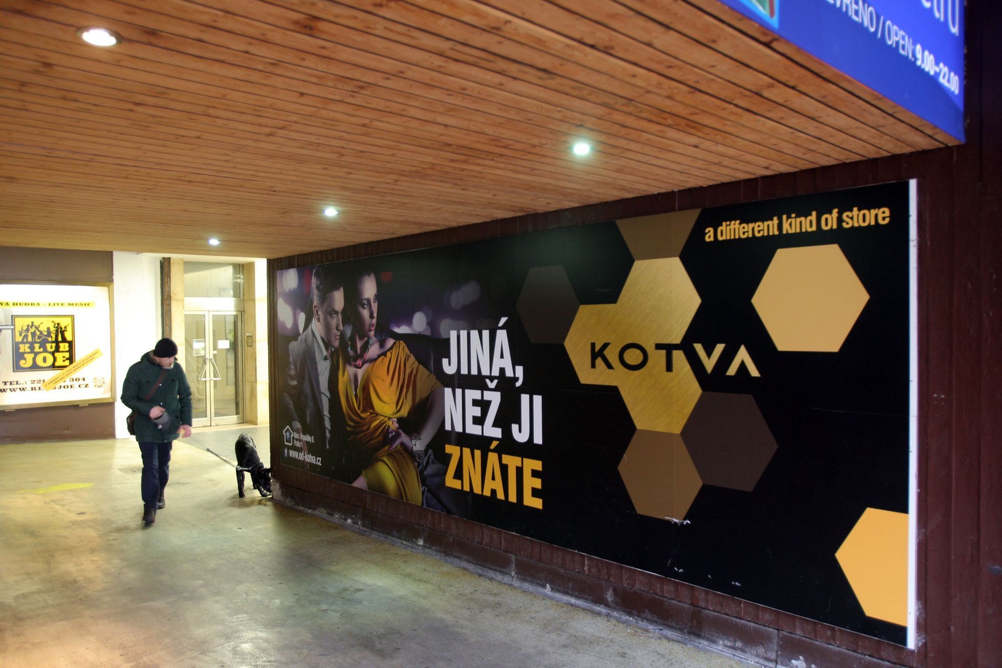 Kotva čtyřicet let od otevření