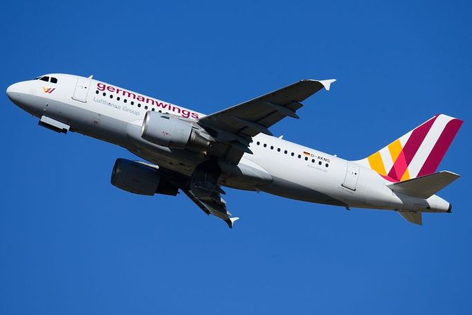 Letoun Airbus A319 německé společnosti Germanwings