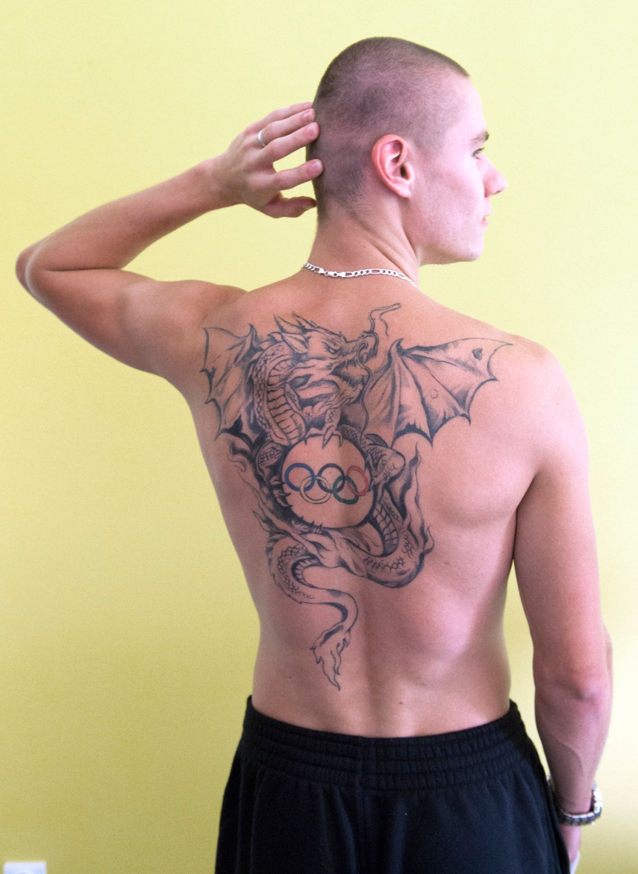 Tetování Pavla Masláka