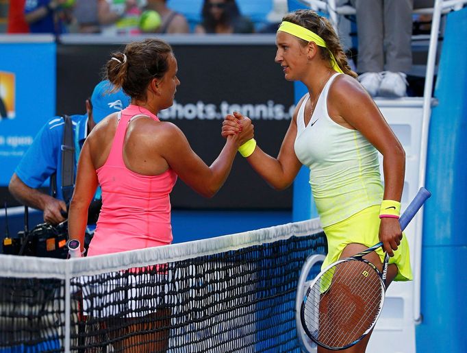 Australian Open 2015: Barbora Záhlavova-Strýcová a Viktoria Azarenková