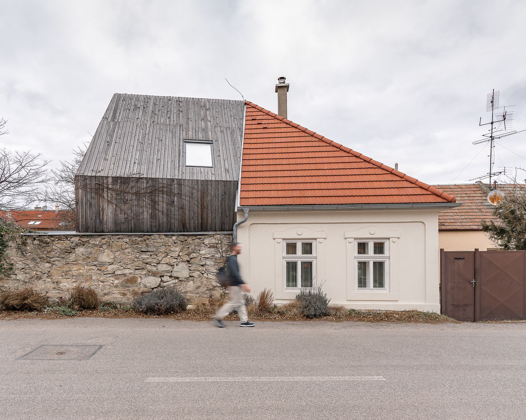 Modrava, Slovensko, rekonstrukce, dvojdům